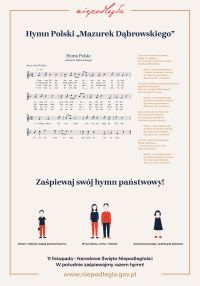 Plakat o Hymnie Polski