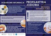 Ulotka informacyjna dot. jodku potasu