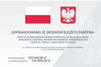 tablica informująca o dofinansowaniu