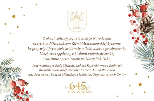 Życzenia Bozonarodzeniowe
