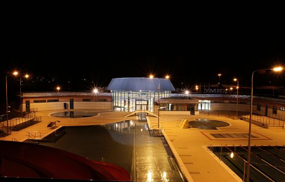 Termy Mszczonów nocą