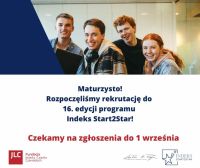 Grafika promująca program stypendialny