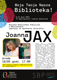 Plakat promujący tydzień bibliotek