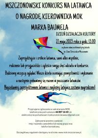 Plakat informujący o wydarzeniu