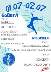 Plakat promujący wydarzenia