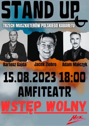 Plakat promujący stand Up