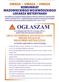 Ulotka informacyjna