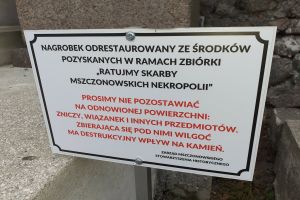 Zdjęcia: nagrobki zabytkowe z terenu gminy Mszczonów