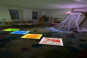 Zdjęcie: pracownia sensoryczna w Centrum Usług Społecznych