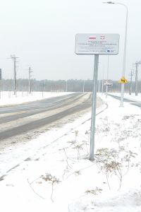 Zdjęcie: Wybudowana nowa droga od miejscowości Grabce Józef Polskie do Marków Towarzystwo