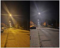 Zdjęcie: wymienione oświetlenie uliczne