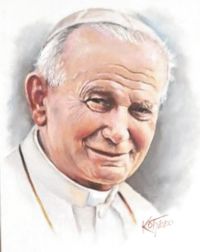 Grafika Jana Pawła II