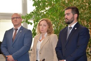 Zdjęcie: Radni Rady Miejskiej w Mszczonowie podczas sesji inauguracyjnej