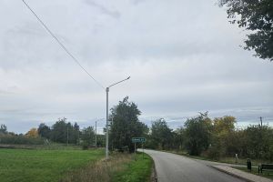 Zdjęcie wymienionych opraw oświetleniowych