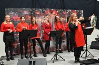 Zdjęcie: osoby występujące na scenie