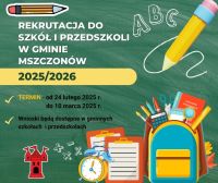 Grafika informująca o rekrutacji