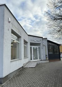 Zdjęcie budynku z zewnątrz w którym będzie mieściła się delegatura