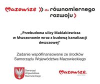 Grafika informująca o dofinansowaniu