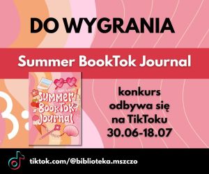 Plakat promujący wydarzenia wakacyjne