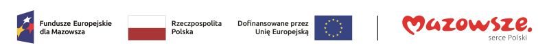 Logotypy dofinansowania unijnego