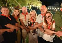 Ludzie na jubileuszu Hufca ZHP