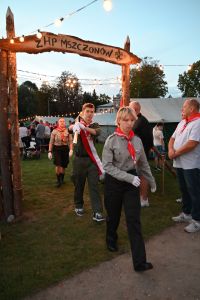 Ludzie na jubileuszu Hufca ZHP