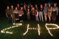 Ludzie na jubileuszu Hufca ZHP