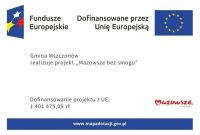 Informacja o dofinansowaniu