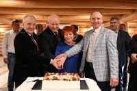 Zdjęcie: osoby uczestniczące w obchodach Dnia Sołtysa