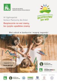 Plakat informujący o konkursie