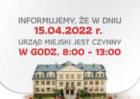 Grafika: komunikat Urzędu