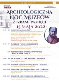 Plakat informujący o wydarzeniu