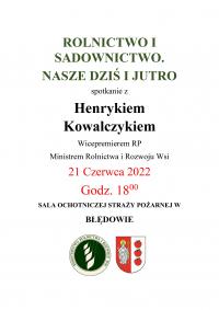 Ogłoszenie o spotkaniu