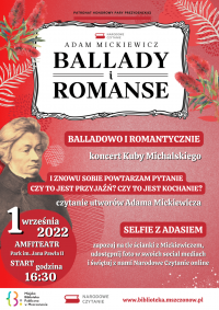 Plakat informujący o wydarzeniu