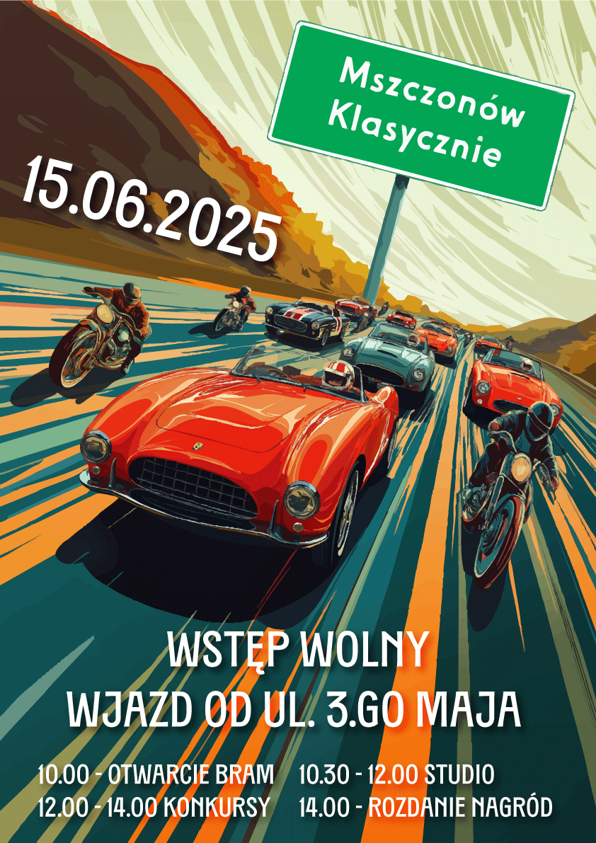 Plakat promujacy wydarzenie