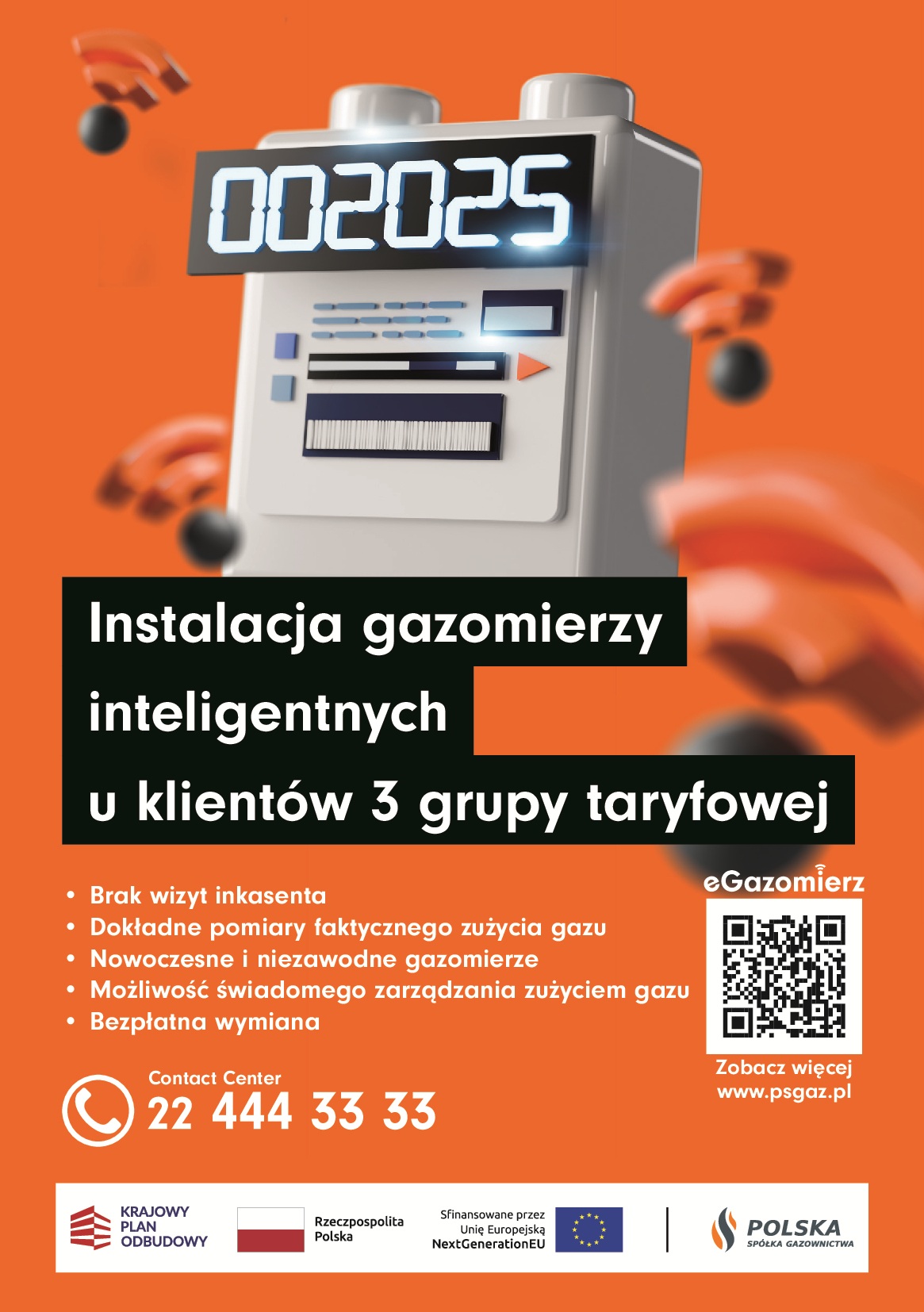 Wymiana gazomierzy!
