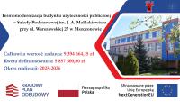 Umowa na termomodernizację mszczonowskiej szkoły podpisana!