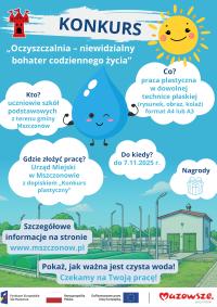 Konkurs plastyczny „Oczyszczalnia – niewidzialny bohater codziennego życia”