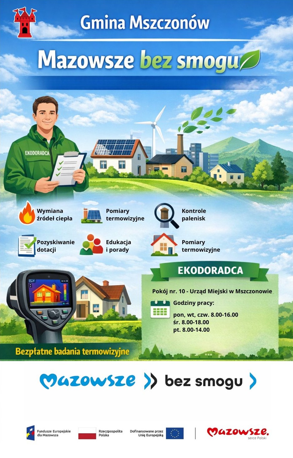 Mazowsze bez smogu w Gminie Mszczonów