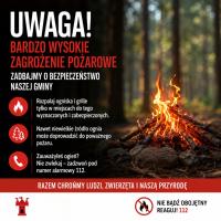 Uwaga! Zagrożenie pożarowe!